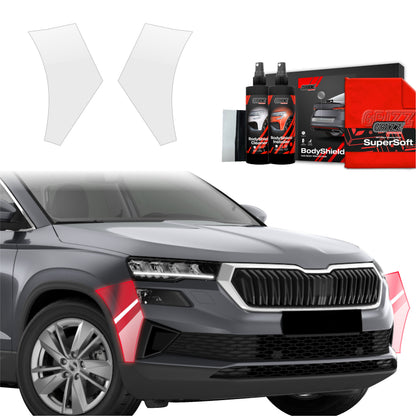 Protective film for exterior car parts – shields against scratches, chips, and scuffs