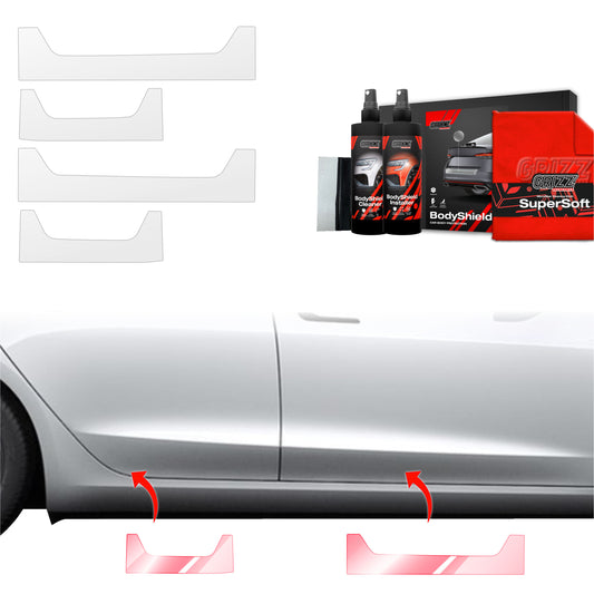 Protective film for exterior car parts – shields against scratches, chips, and scuffs