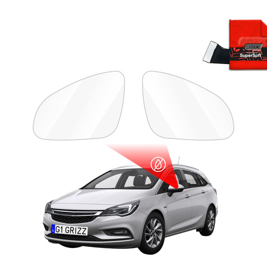 Rain protection film for exterior mirrors