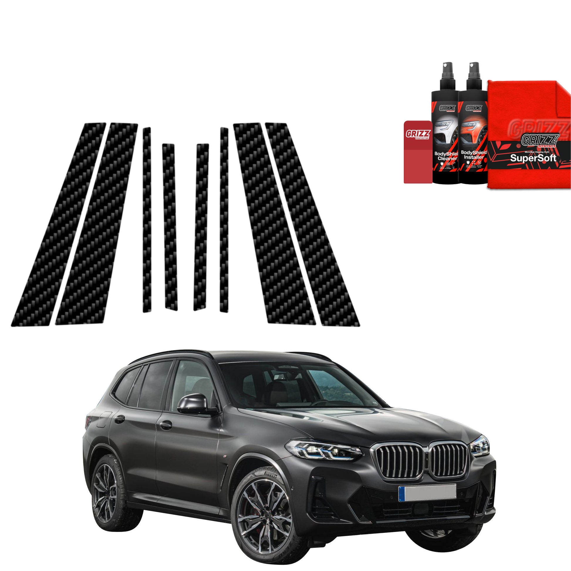 Protective film for exterior car parts – shields against scratches, chips, and scuffs