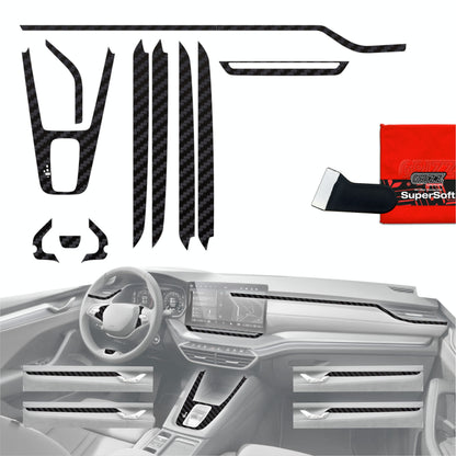 Scratch-resistant film for automotive interior elements