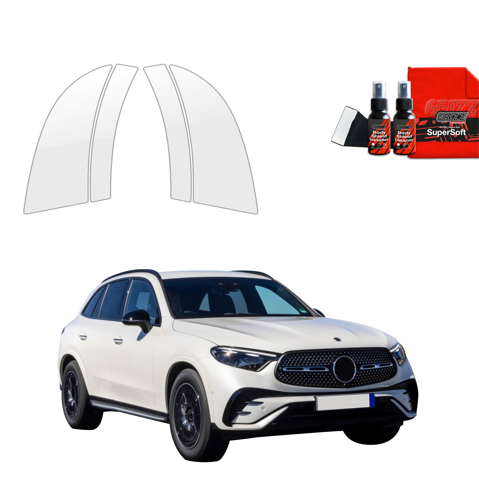 Protective film for exterior car parts – shields against scratches, chips, and scuffs