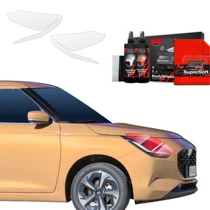 Protective film for exterior car parts – shields against scratches, chips, and scuffs