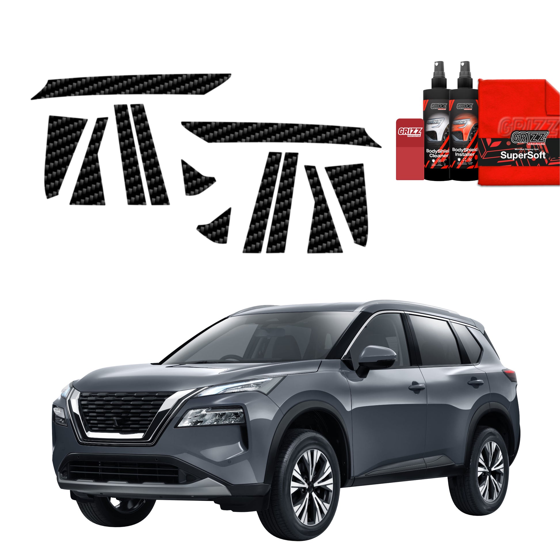Protective film for exterior car parts – shields against scratches, chips, and scuffs