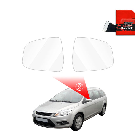 Rain protection film for exterior mirrors