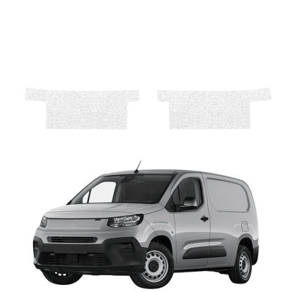 2in1 Weiße technische Beschichtung für vordere Schweller ohne Aussparung - Fiat Doblo Cargo (2018-2026)