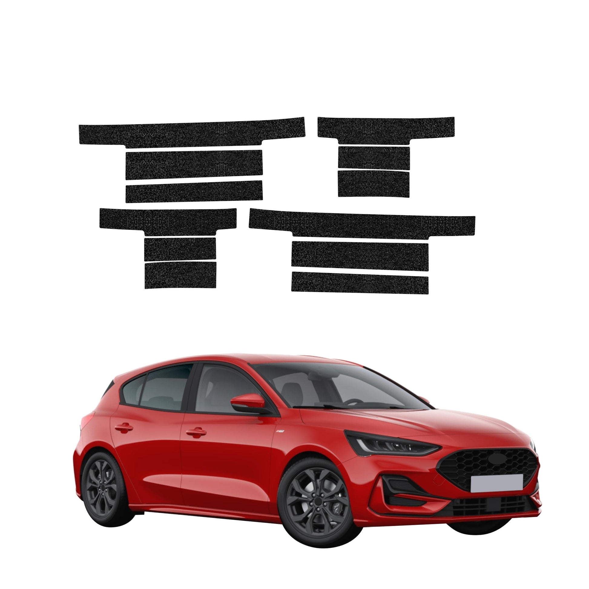 Protective film for exterior car parts – shields against scratches, chips, and scuffs