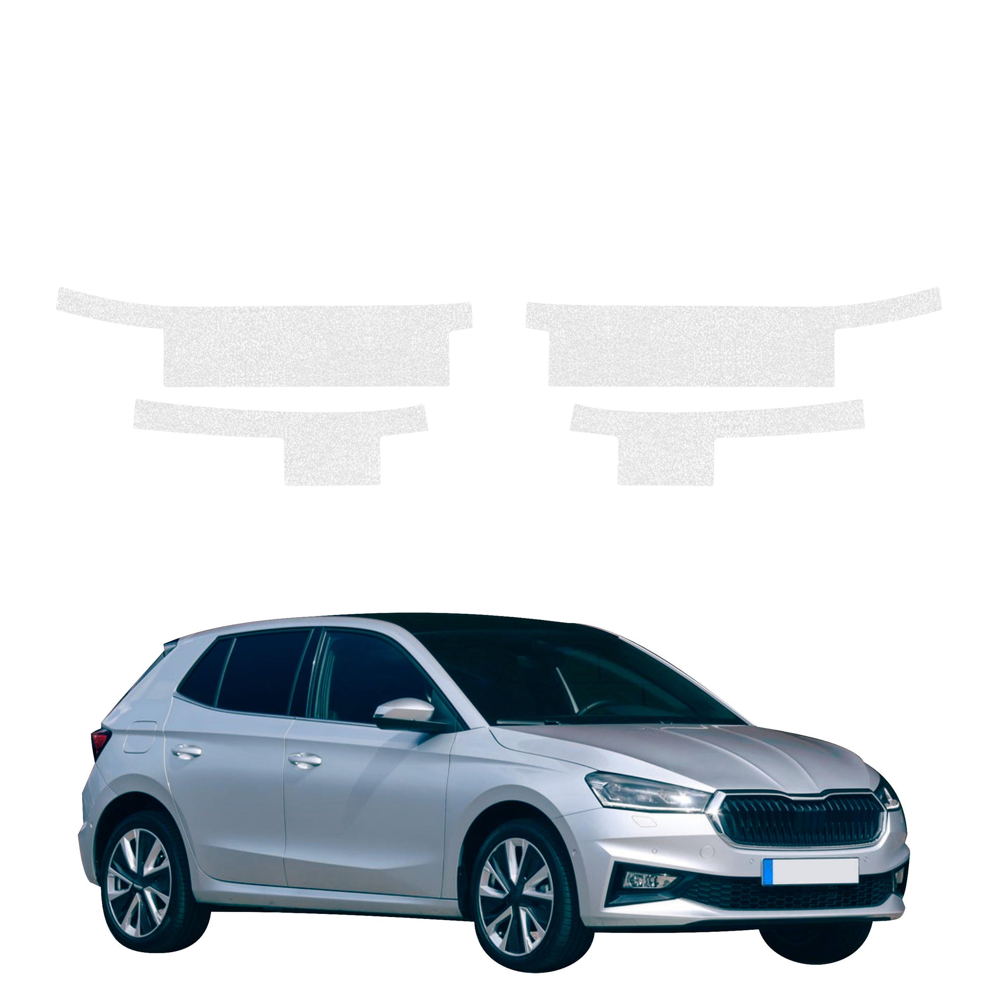 Protective film for exterior car parts – shields against scratches, chips, and scuffs