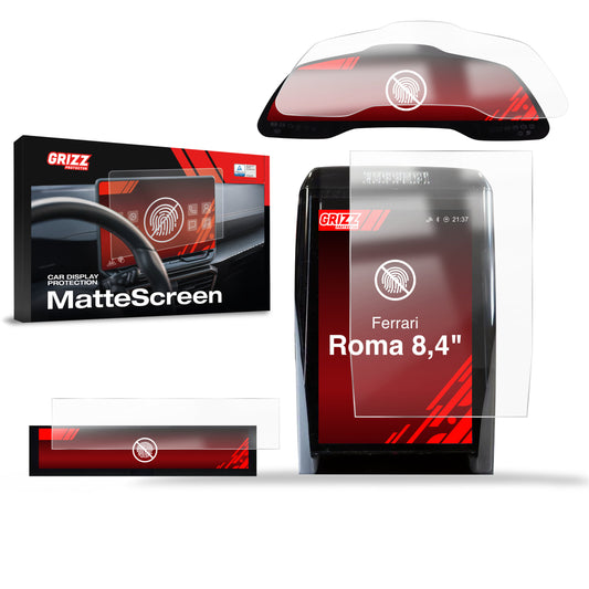 Anti-fingerprint screen protector for car touchscreen