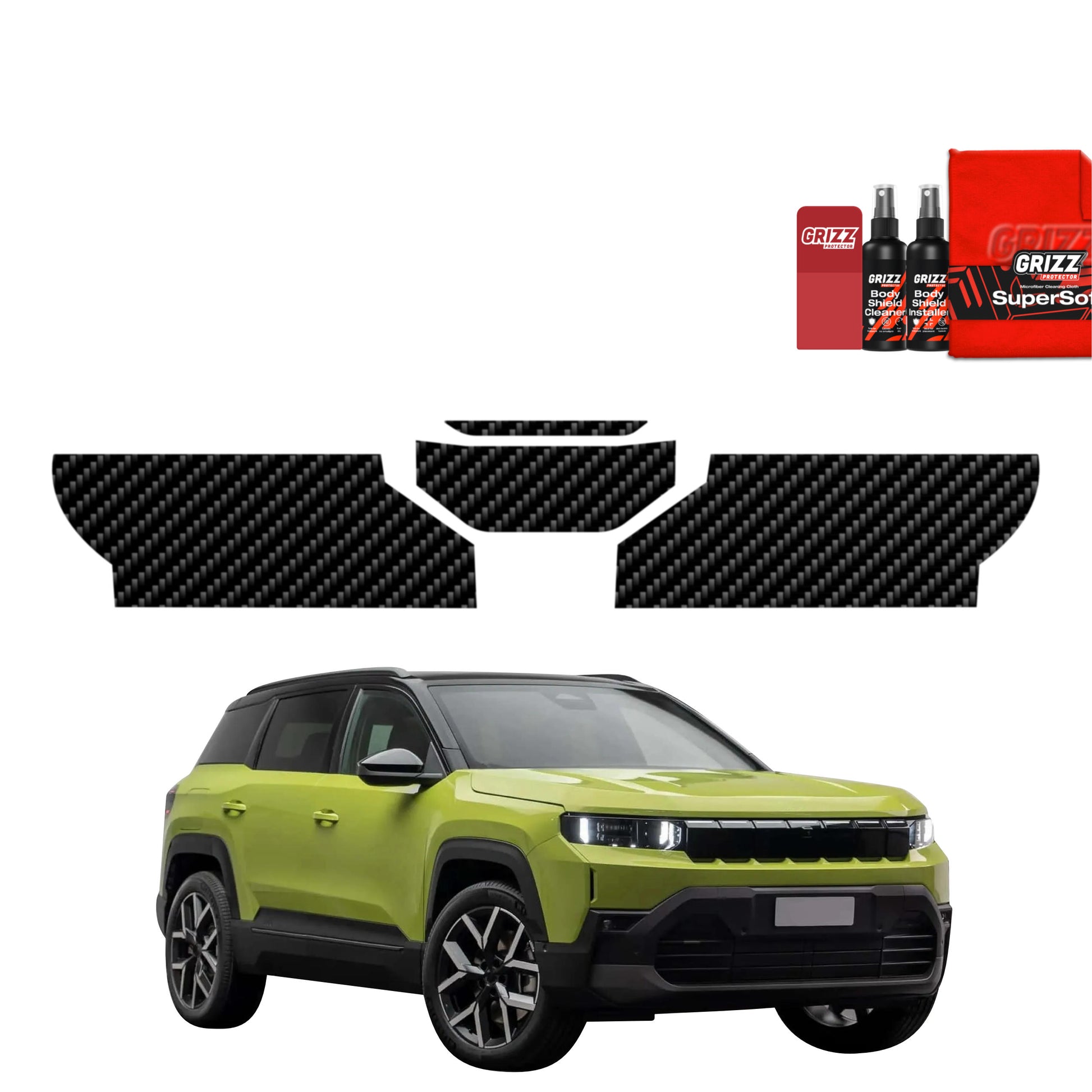 Protective film for exterior car parts – shields against scratches, chips, and scuffs