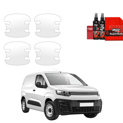 4in1 Schutzfolie für Türgriffmulden - Citroen Berlingo VAN (2018-2026)