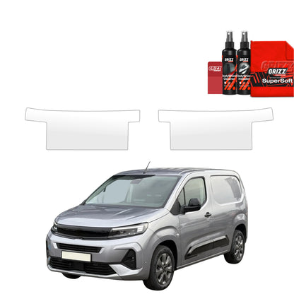 2in1 Schutzfolie für vordere Schweller ohne Aussparung - Opel Combo Cargo (2018-2026)