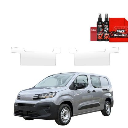 2in1 Schutzfolie für vordere Schweller - Peugeot Partner (2018-2026)