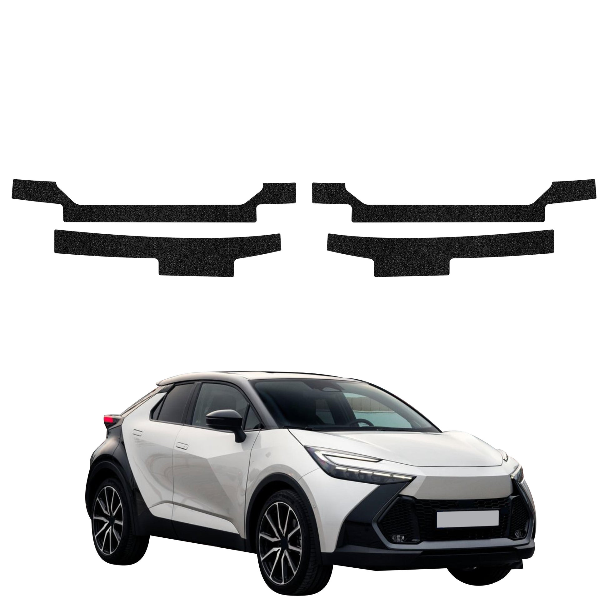 Protective film for exterior car parts – shields against scratches, chips, and scuffs