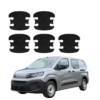 5in1 Schwarze technische Beschichtung für Türgriffmulden - Peugeot Partner (2018-2026)