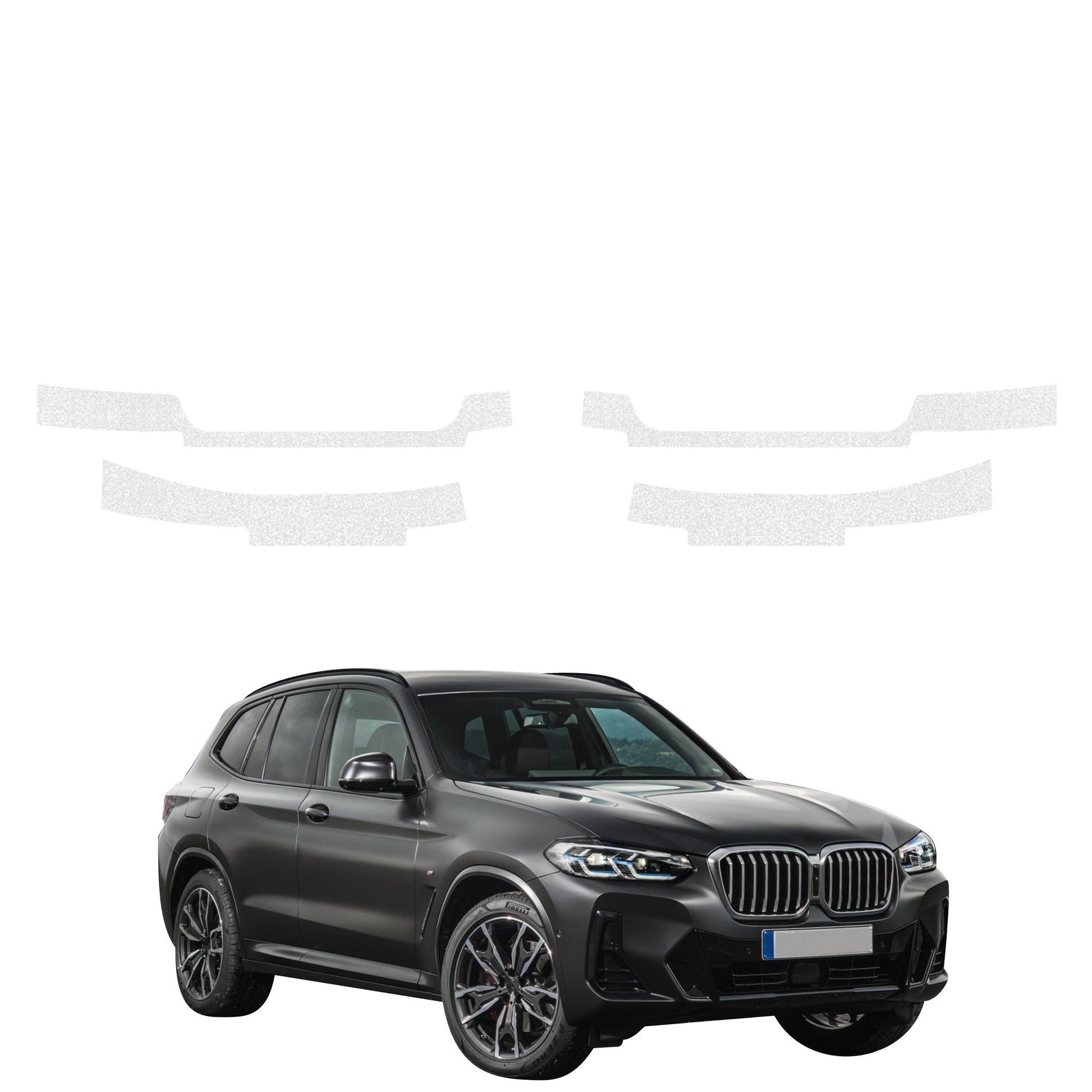 Protective film for exterior car parts – shields against scratches, chips, and scuffs