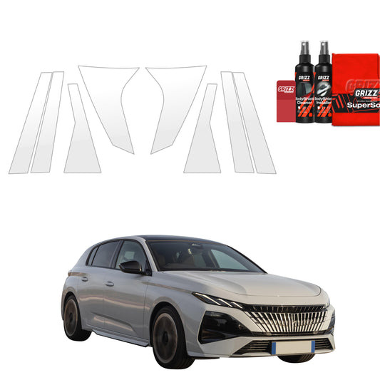 Protective film for exterior car parts – shields against scratches, chips, and scuffs