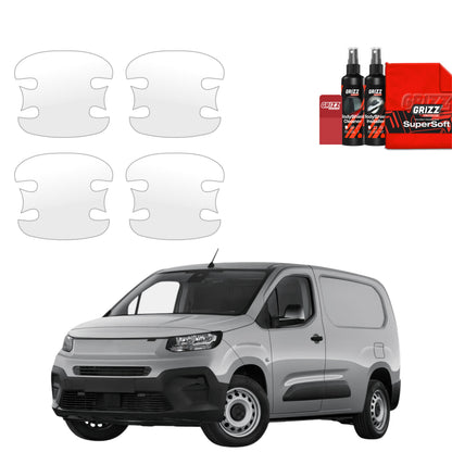 4in1 Schutzfolie für Türgriffmulden - Fiat Doblo Cargo (2018-2026)