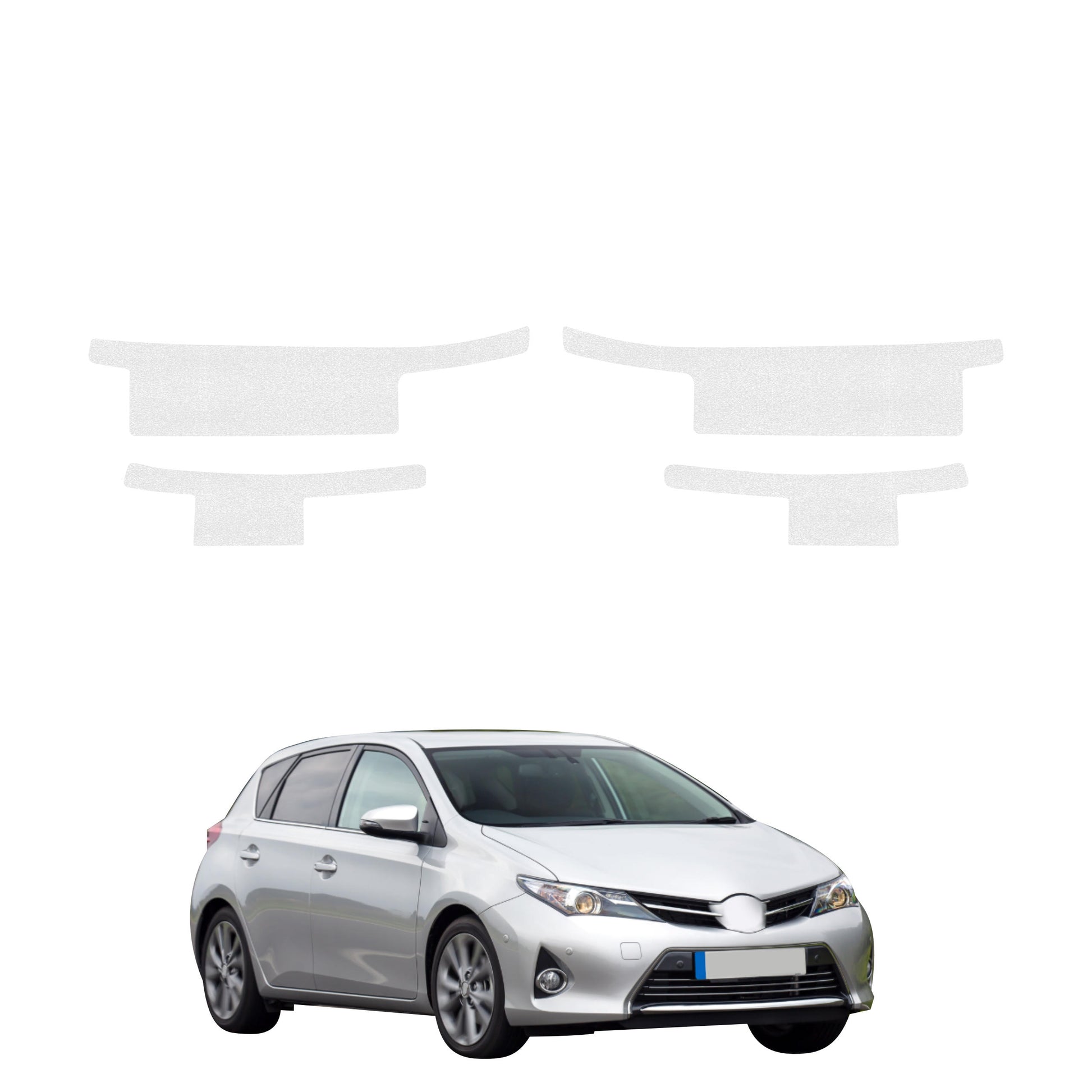 Protective film for exterior car parts – shields against scratches, chips, and scuffs