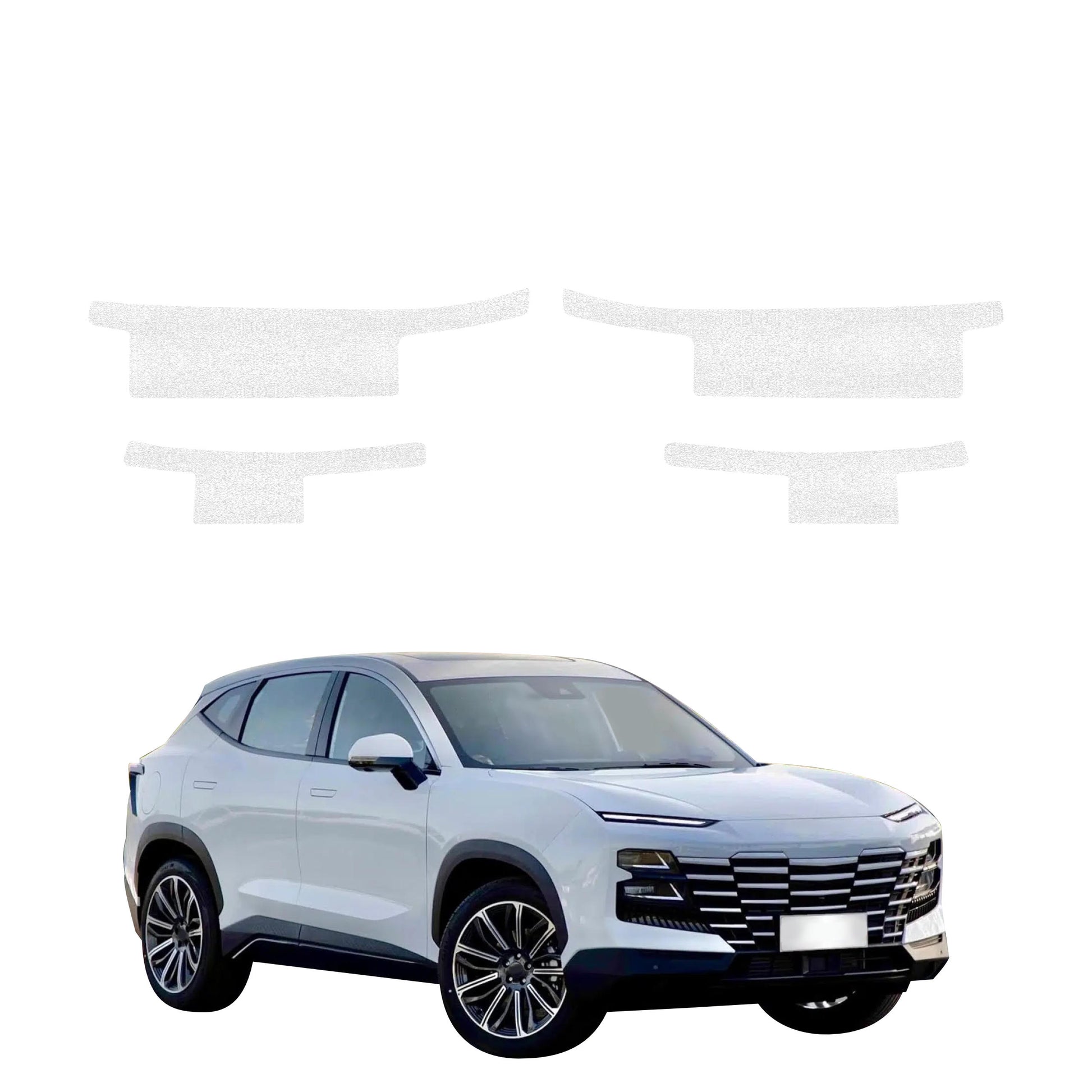 Protective film for exterior car parts – shields against scratches, chips, and scuffs