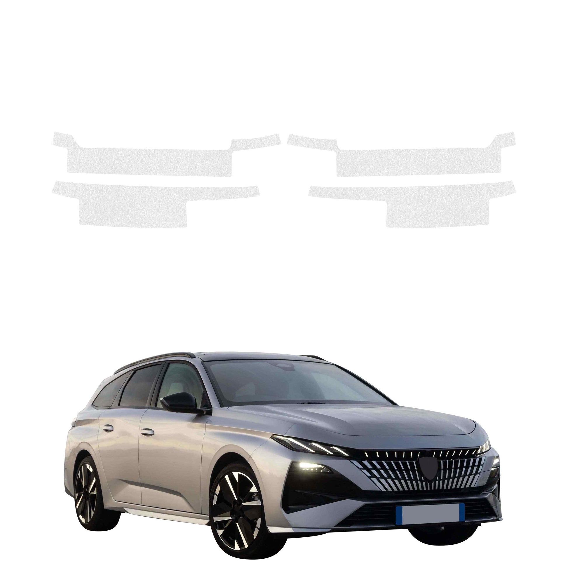 Protective film for exterior car parts – shields against scratches, chips, and scuffs
