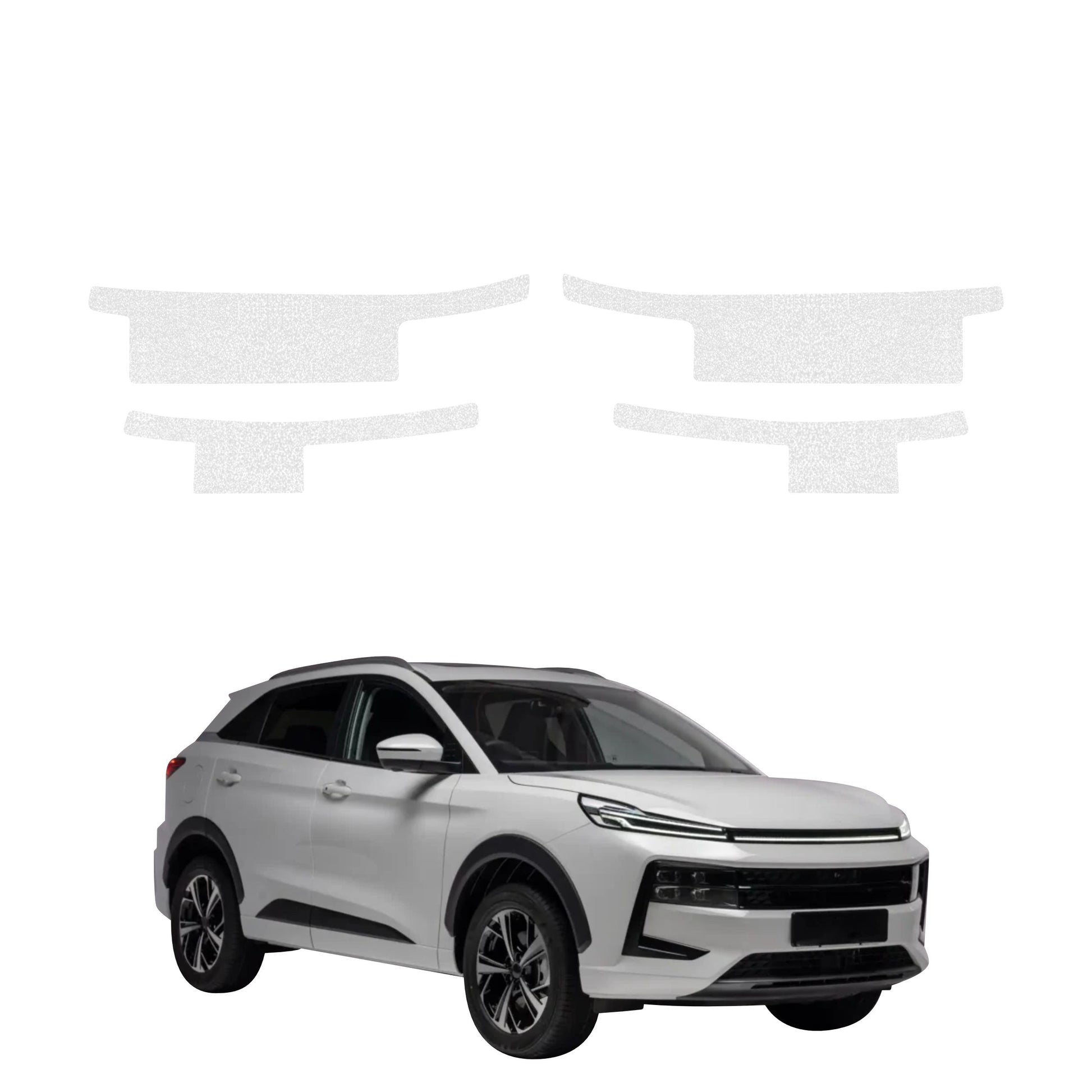 Protective film for exterior car parts – shields against scratches, chips, and scuffs