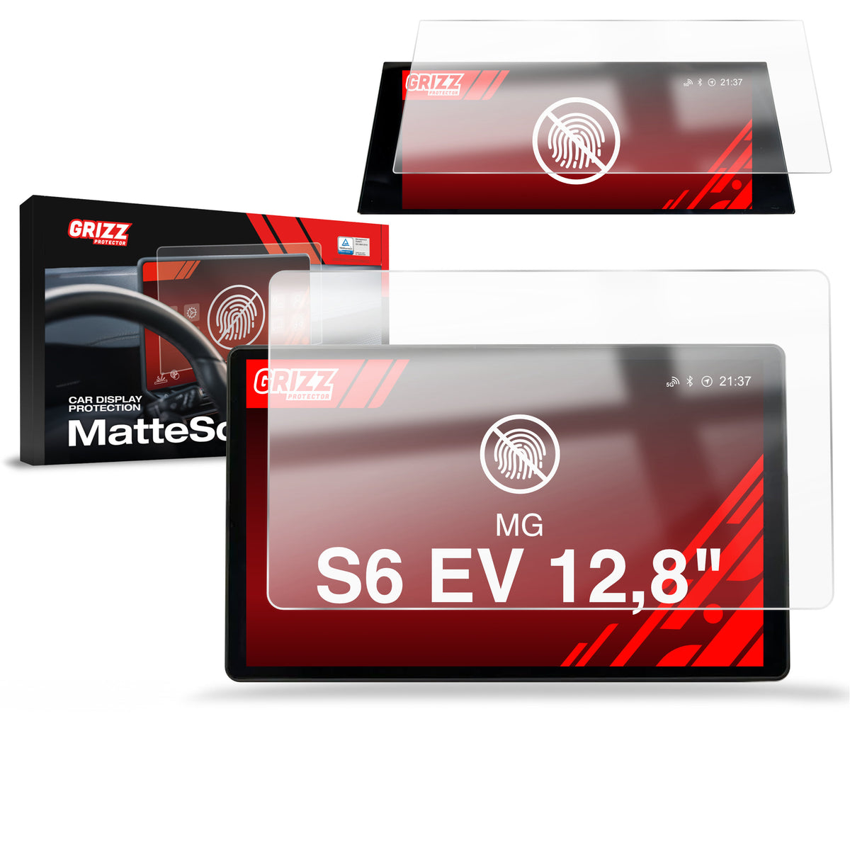 Anti-fingerprint screen protector for car touchscreen