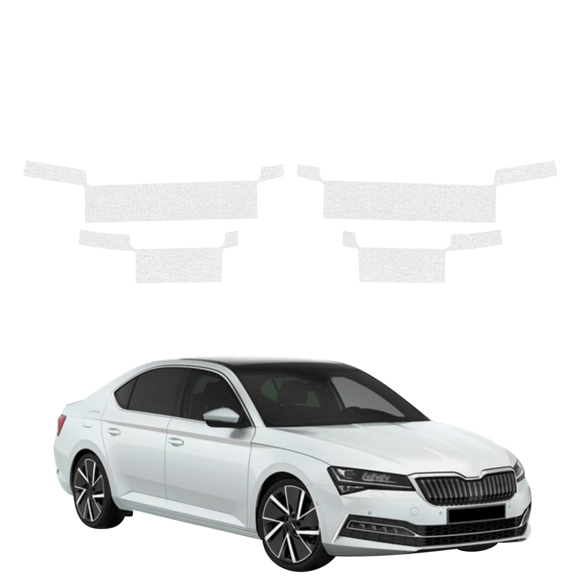 Protective film for exterior car parts – shields against scratches, chips, and scuffs