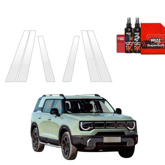 Protective film for exterior car parts – shields against scratches, chips, and scuffs