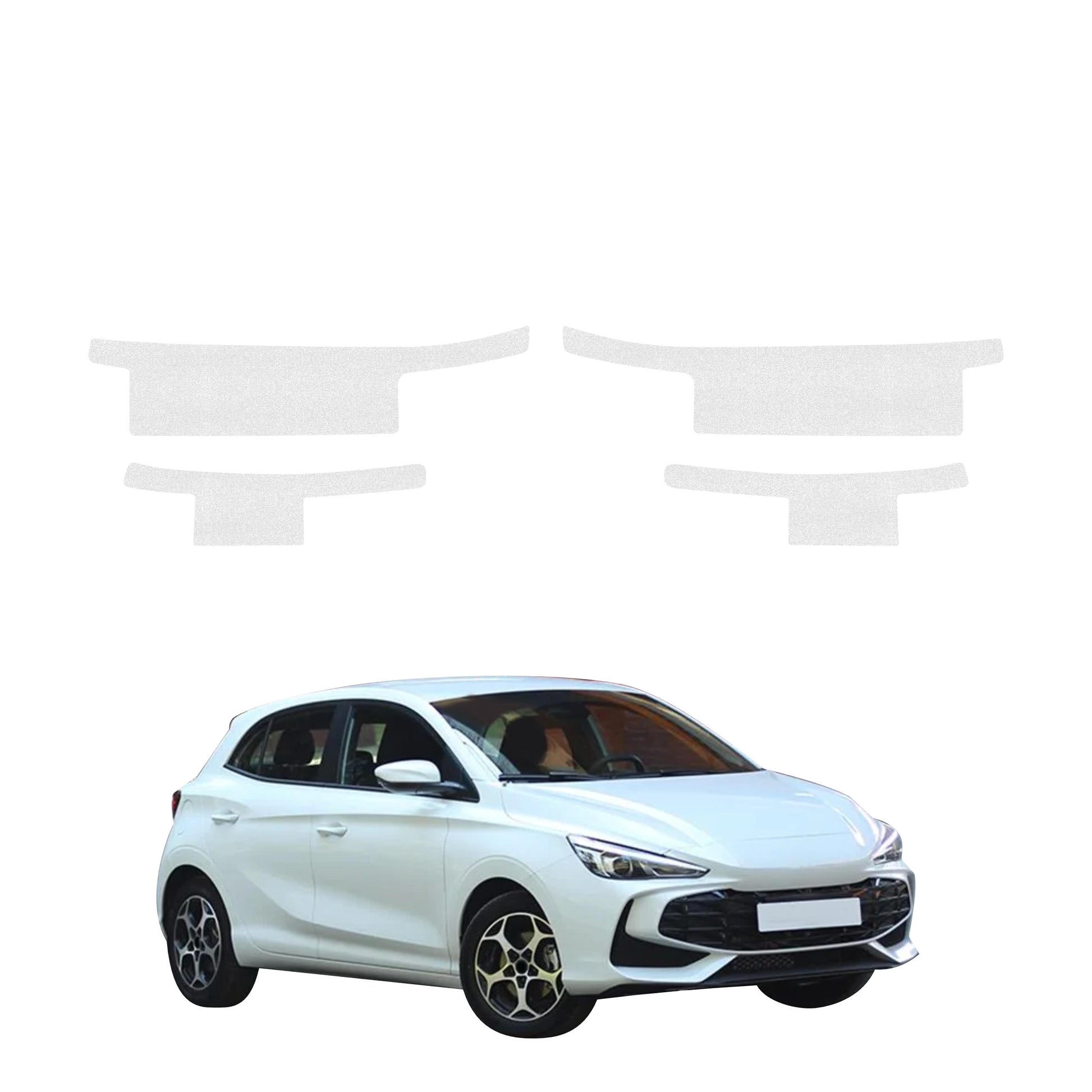 Protective film for exterior car parts – shields against scratches, chips, and scuffs