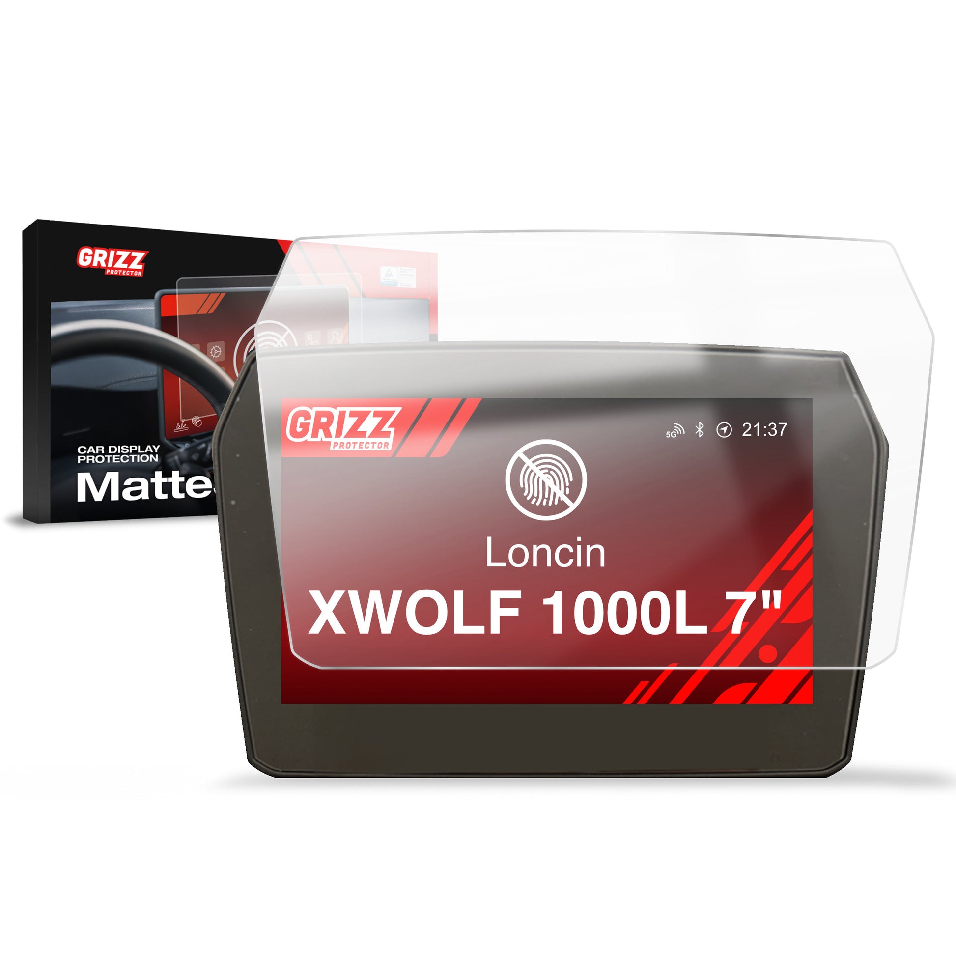 Anti-fingerprint screen protector for car touchscreen