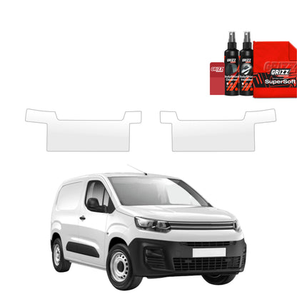 2in1 Schutzfolie für vordere Schweller - Citroen Berlingo VAN (2018-2026)