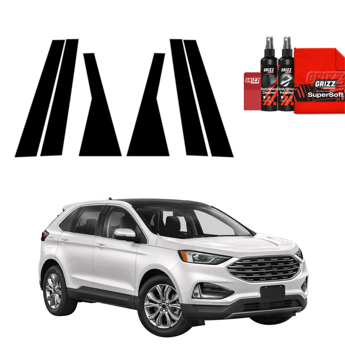 Protective film for exterior car parts – shields against scratches, chips, and scuffs