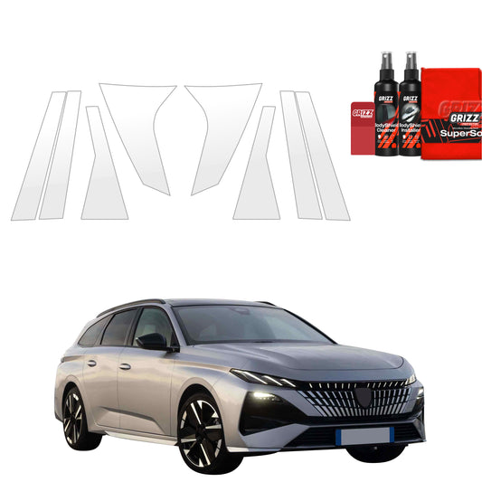 Protective film for exterior car parts – shields against scratches, chips, and scuffs