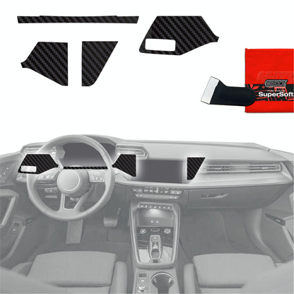 Scratch-resistant film for automotive interior elements
