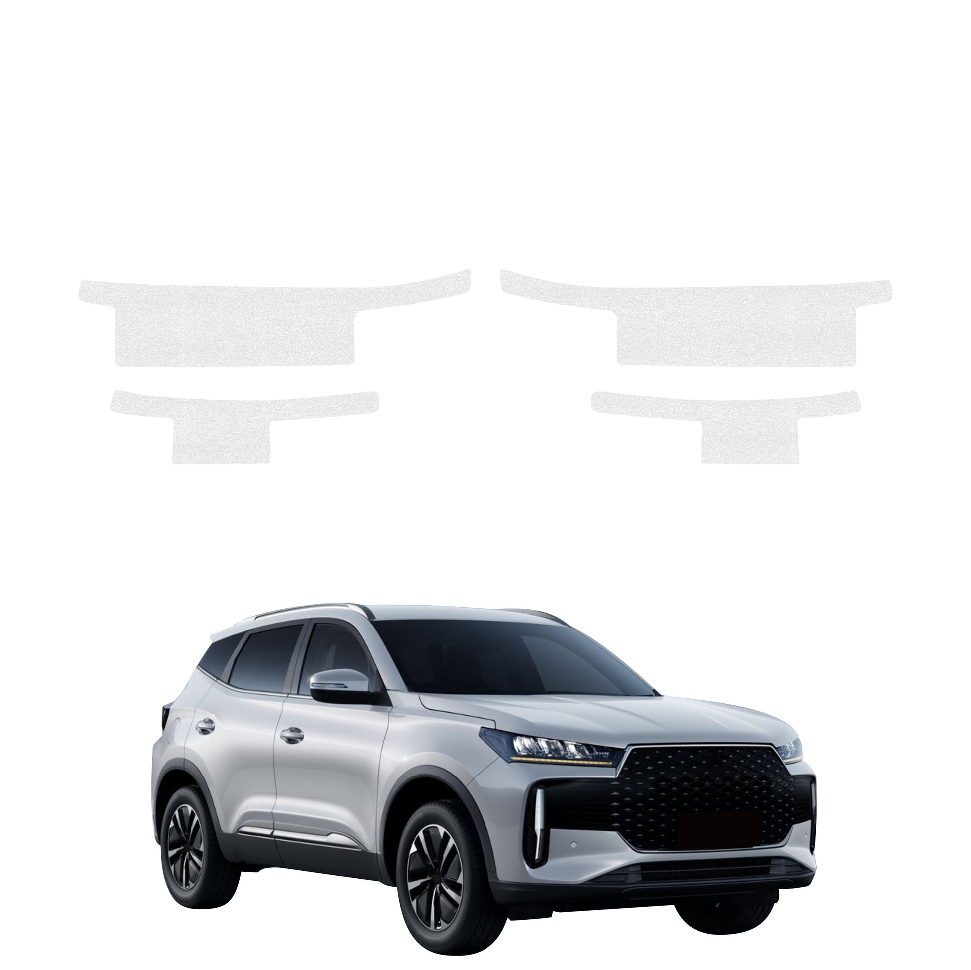 Protective film for exterior car parts – shields against scratches, chips, and scuffs