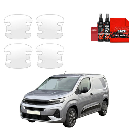 4in1 Schutzfolie für Türgriffmulden - Opel Combo Cargo (2018-2026)