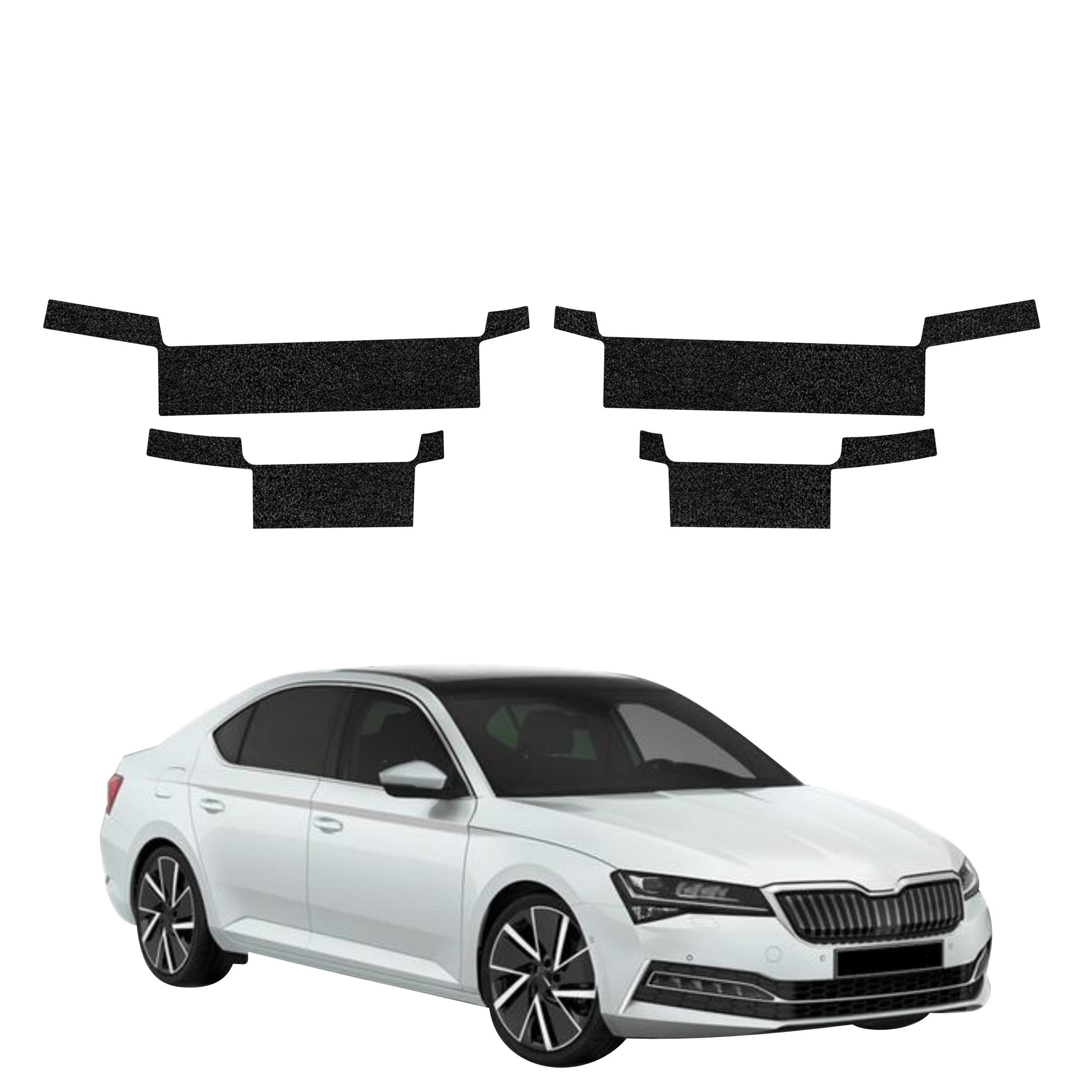 Protective film for exterior car parts – shields against scratches, chips, and scuffs