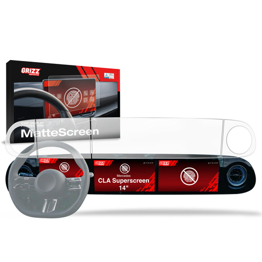 Anti-fingerprint screen protector for car touchscreen