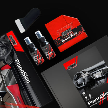 11in1 GrizzProtector Schutzfolien Matt für Skoda Octavia 4 (2020-2024) Mittelkonsole & Armaturenbrett.