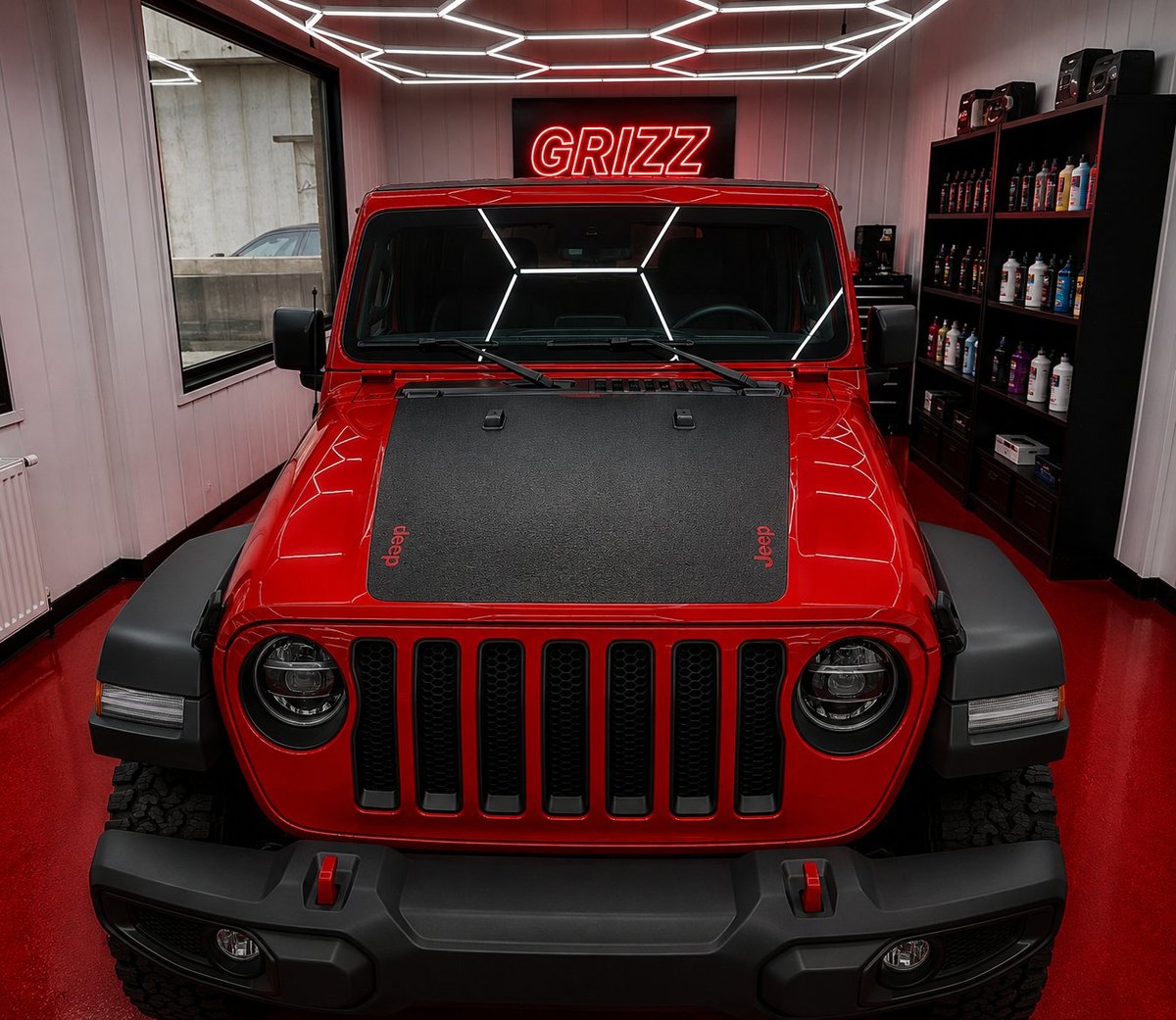 Jeep Wrangler — GRIZZ Heavy Duty Black